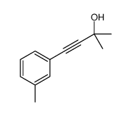 2-methyl-4-(3-methylphenyl)but-3-yn-2-ol Structure