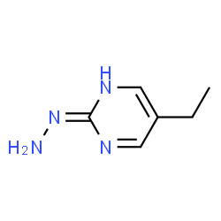2(1H)-Pyrimidinone, 5-ethyl-, hydrazone (9CI) Structure