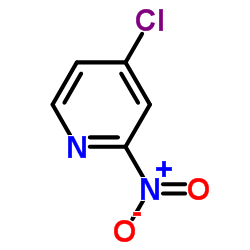 4-CHLORO-2-NITROPYRIDINE structure