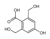 4-hydroxy-2,6-bis(hydroxymethyl)benzoic acid Structure