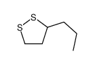 3-propyldithiolane Structure