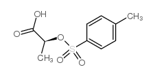 (S)-2-(甲苯-4-磺酰氧基)-丙酸结构式