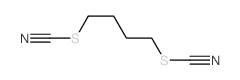 Thiocyanic acid,C,C'-1,4-butanediyl ester Structure