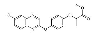 quizalofop methyl Structure