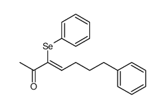 (Z)-7-phenyl-3-(phenylseleno)-3-hepten-2-one结构式
