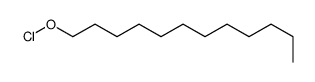 dodecyl hypochlorite Structure