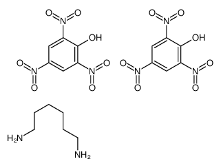 hexane-1,6-diamine,2,4,6-trinitrophenol结构式