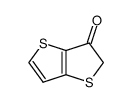 2,3-dihydro-3-oxothieno[3,2-b]thiophen Structure