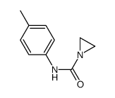 N-(p-Methylphenyl)-1-aziridinecarboxamide Structure