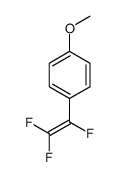 1-methoxy-4-(1,2,2-trifluoroethenyl)benzene Structure