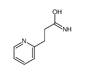 3-pyridin-2-ylpropanamide结构式