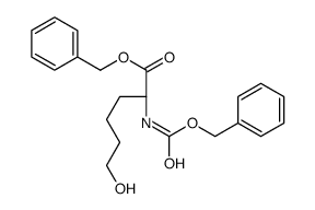 苄基(2S)-2-羰基苄氧基氨基-6-羟基己酸酯结构式