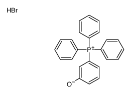 (3-hydroxyphenyl)-triphenylphosphanium,bromide Structure
