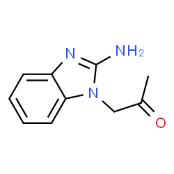 2-Propanone,1-(2-amino-1H-benzimidazol-1-yl)-(9CI) Structure