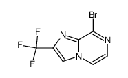 8-bromo-2-trifluoromethyl-imidazo[1,2-a]pyrazine Structure