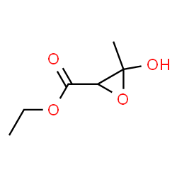 2-Oxiranecarboxylic acid,3-hydroxy-3-methyl-,ethyl ester结构式