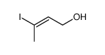 3-iodo-but-2-en-1-ol Structure
