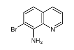 7-溴喹啉-8-胺结构式