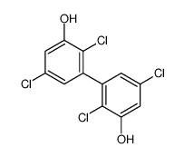 2,5-dichloro-3-(2,5-dichloro-3-hydroxyphenyl)phenol Structure