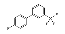 4-FLUORO-3'-TRIFLUOROMETHYLBIPHENYL结构式