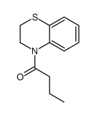 1-(2,3-dihydro-1,4-benzothiazin-4-yl)butan-1-one结构式