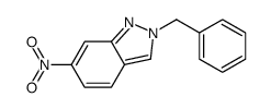 2-benzyl-6-nitroindazole Structure