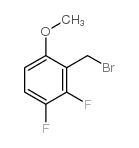 2-(BROMOMETHYL)-3,4-DIFLUORO-1-METHOXYBENZENE Structure