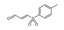 2-Propenal, 3-[(4-methylphenyl)sulfonyl]-, (2E) Structure