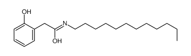 N-dodecyl-2-(2-hydroxyphenyl)acetamide Structure