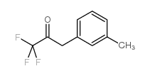 1,1,1-trifluoro-3-(3-methylphenyl)propan-2-one结构式