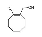 (2-chlorocycloocten-1-yl)methanol Structure