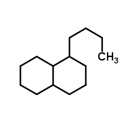 1-丁基十氢萘结构式