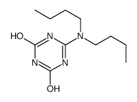 6-(dibutylamino)-1H-1,3,5-triazine-2,4-dione结构式