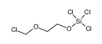 trichloro-(2-chloromethoxy-ethoxy)-silane Structure