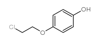 4-(2-氯乙氧基)苯酚结构式