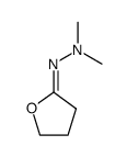 E-tetrahydrofuran-2-one N,N-dimethylhydrazone结构式