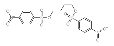 Benzenesulfonic acid,4-nitro-, 1,4-butanediyl ester (9CI) Structure