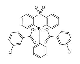10,10-di(3-chlorobenzenecarboxy)-10-(4-methylphenyl)phenothia-10λ5bismine 5,5-dioxide Structure