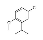 4-chloro-1-methoxy-2-propan-2-ylbenzene Structure
