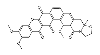 (+/-)-cervinomycin A2-monomethyl ether Structure