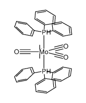 [MoI2(CO)3(PPh3)2] Structure