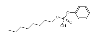 octyl phenyl hydrogen phosphate结构式