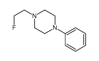 1-(2-fluoroethyl)-4-phenylpiperazine结构式