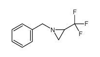 1-benzyl-2-(trifluoromethyl)aziridine结构式