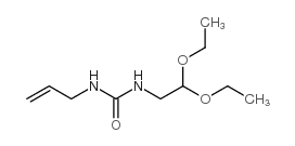 N-(2,2-二乙氧基乙基)-N’-烯丙基脲结构式