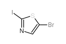 5-溴-2-碘噻唑结构式