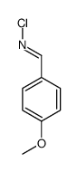 N-chloro-1-(4-methoxyphenyl)methanimine Structure