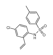 2-vinyl-4-chloro-N-tosylaniline Structure