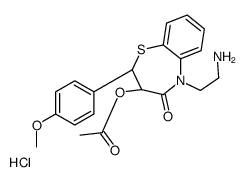 N,N-Didesmethyl Diltiazem Hydrochloride Structure