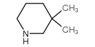 3,3-二甲基哌啶结构式